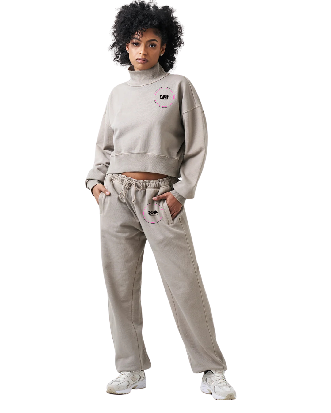 DWP Mock Neck Jogger Sweatsuit